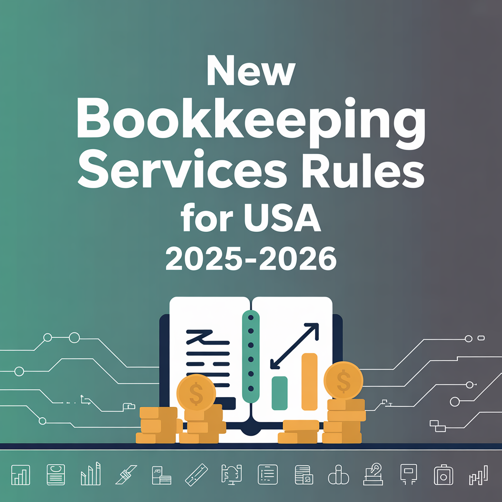 New Bookkeeping Services Rules for USA 2025–2026