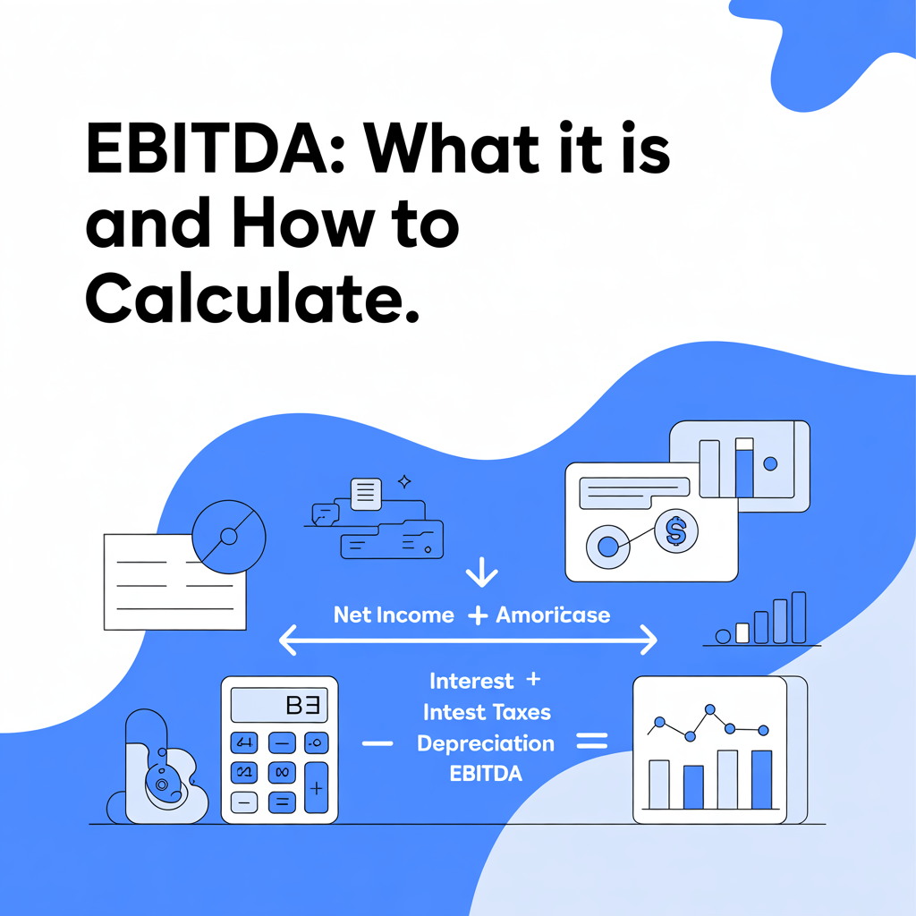 Net Income + Interest + Taxes + Depreciation + Amortization = EBITDA.