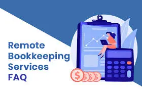 Professional bookkeeper using an online bookkeeping dashboard to answer common accounting questions and manage financial data with Rocket Bookkeeper.